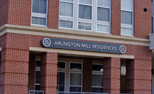Arlington Mill Residences sign